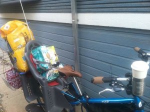 dog food bike